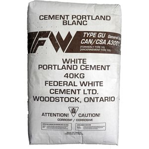Ciment Portland Blanc Type GU